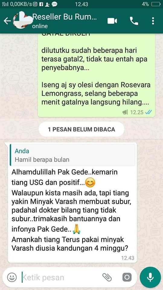 testi hamil