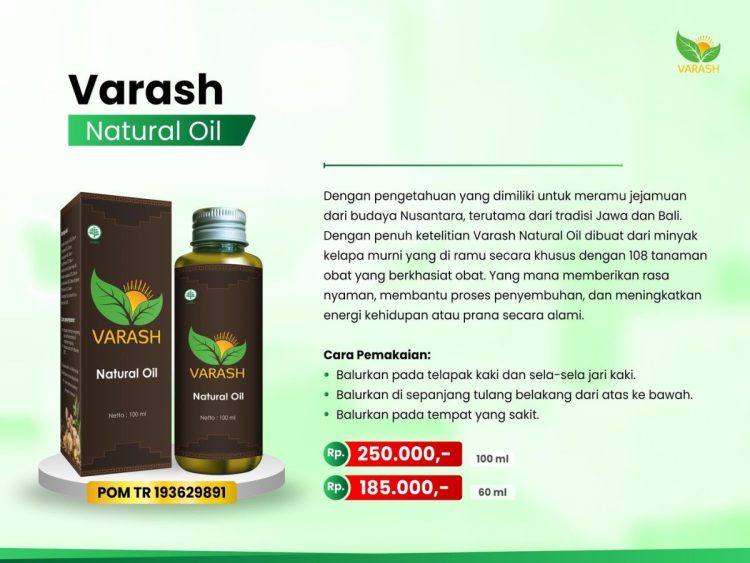 Varash Natural Oil - Gambar 2