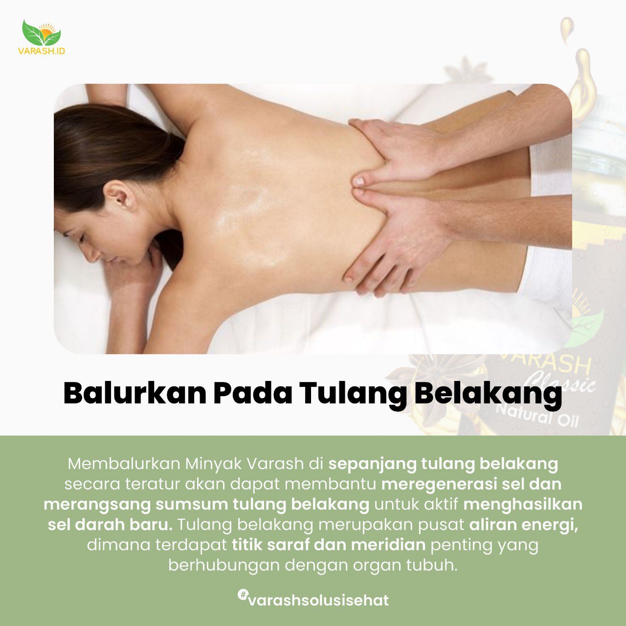 VarashOil Cara pakai 1