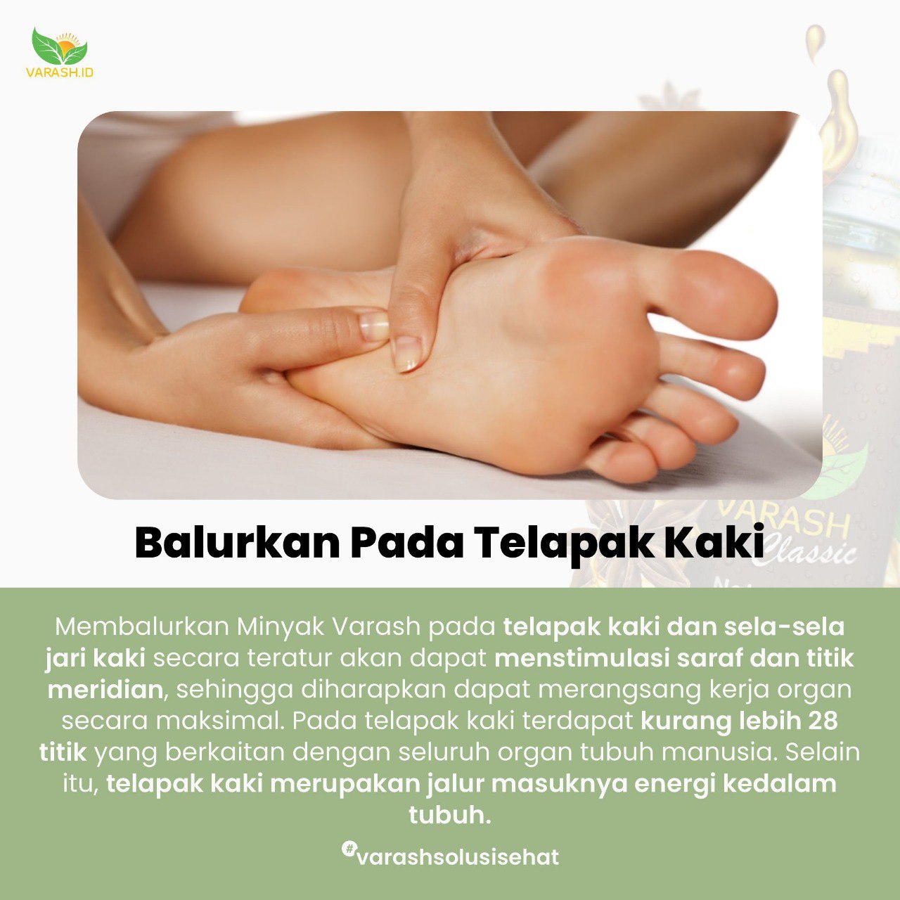 VarashOil Cara pakai 2