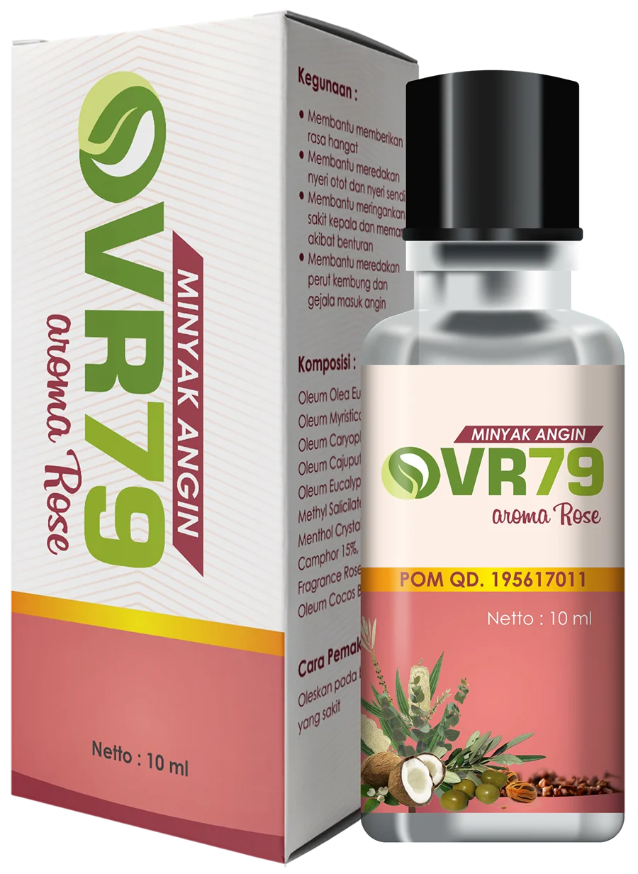 Minyak Angin VR79 Aroma Rose
